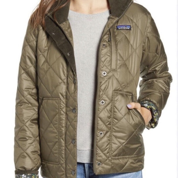 Patagonia Jackets & Blazers - Patagonia Jacket Pasture Insulated Puffer Olive Green Women's Sz Large❤️